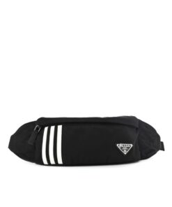 Prada Belt Bag Re-Nylon And Saffiano Black 10.2in/26cm 2VL034_1WQ8_F0002_V_ADS
