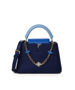 Louis Vuitton Capucines BB Blue Shoulder Bags And Crossbody Bags 10.6in/27cm LV