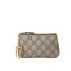 Gucci GG Supreme Canvas Ophidia Key Case Beige/Ebony