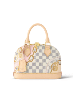 Louis Vuitton Alma Bb Damier Azur Coated Canvas 24cm N40472