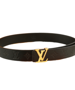 Louis Vuitton Shadow 40mm Reversible Belt Gold Buckle