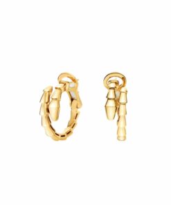 Bvlgari Serpenti Viper Earrings Yellow Gold 361291