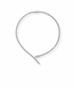 Bvlgari Serpenti Viper Necklace White Gold 360350