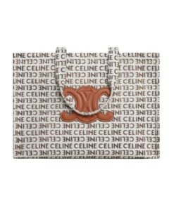 Celine Large Cabas Thais In Textile With Celine All-Over Bags 196762FEF.02NT- 40 Cm/ 16 Inches