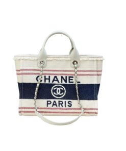 Chanel Deauville Large Tote Bag Beige 35cm/14in