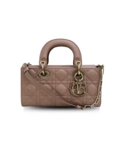 Dior Lady D-Joy Medium Bag Pink 8,7in/22cm