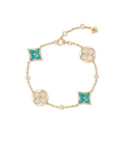 Louis Vuitton Color Blossom BB Multi-Pattern Bracelet Gold-Toned Q05979