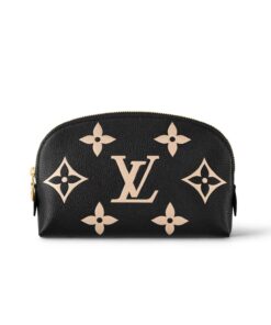 Louis Vuitton Cosmetic PM Pouch Bag Black 7,5in/19cm M59086