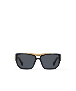 Louis Vuitton Flight Square Sunglasses Black – Z2700U