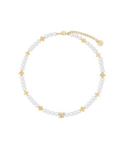 Louis Vuitton My Pearl Necklace Gold-Toned – M01990