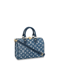 Louis Vuitton Speedy Bandoulière 25 Navy Blue Bag