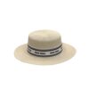 Miu Miu Straw Hat In Raffia Beige 57cm/22.4in