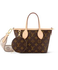 Louis Vuitton Neverfull BB Bag Beige M46705- 23.8 Cm/ 9.4 Inches