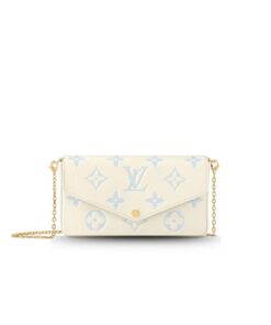 Louis Vuitton Félicie Pochette Candy Blue 21cm/8.3in M83025