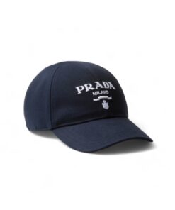 Prada Drill Baseball Cap Navy