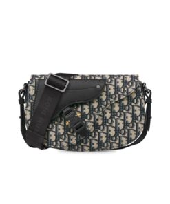 Dior Messenger Saddle Bag Beige 9.5 Inches/ 24 Cm 1ADPO325YKY_H27E