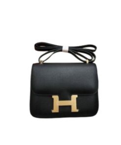 Hermes Constance 19 Black 19cm / 7.4in