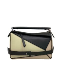 Loewe Small Puzzle Bag Black 9.4in / 24cm