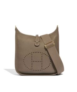 Hermes Evelyne III GM Bag Brown 11.4in/29cm