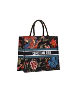 Dior Book Tote Large Black Multicolor 42cm/16.5 inch