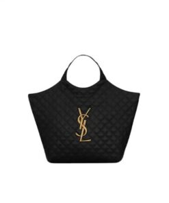 Saint Laurent Icare Maxi Shopping Bag In Quilted Lambskin 58cm