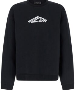 Dsquared2 New Generation Icon Logo Sweatshirt in Zwart