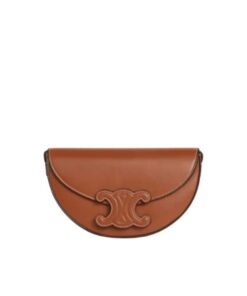 Celine Besace Cuir Triomphe In Smooth Calfskin Tan 23cm