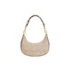 Celine Ava Medium Strap Bag In Textile With All Over Print Natural 25cm