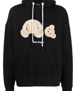 Palm Angels Bear-motief Hoodie Zwart