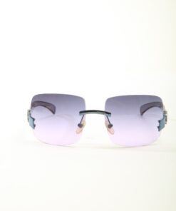 Chanel Purple Rimless 4039 Sunglasses